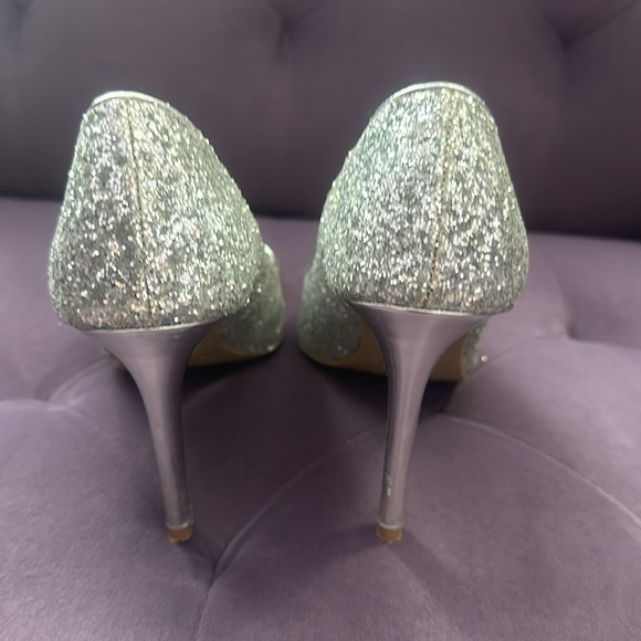Christian Siriano Silver Heels - Picture 4 of 6